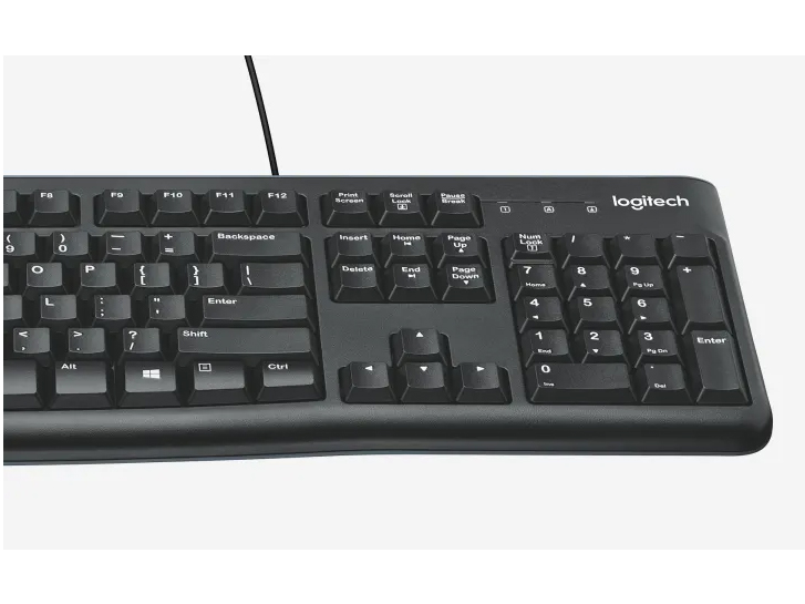 Bộ bàn phím chuột có dây Logitech MK120