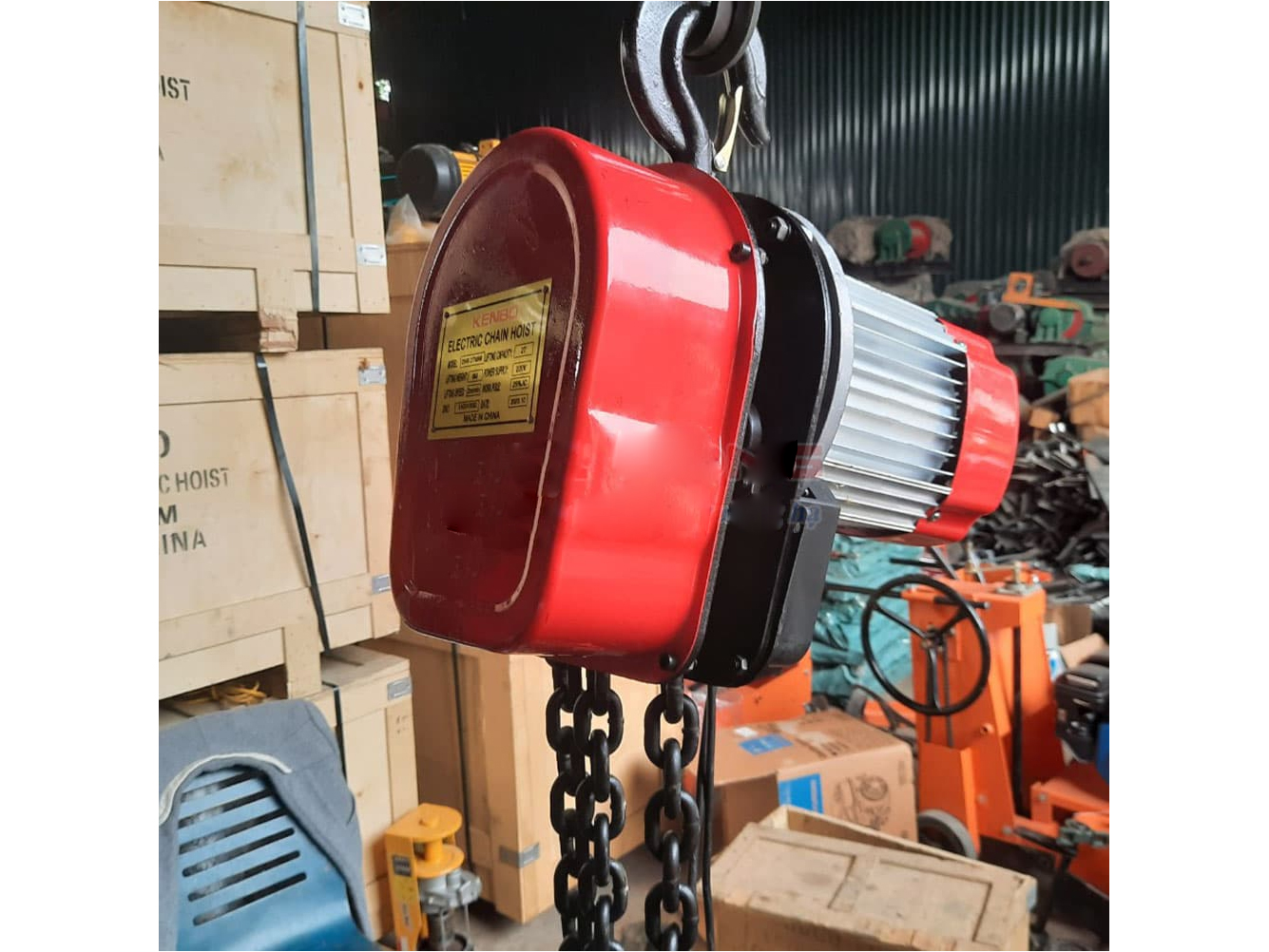 Pa lăng xích điện KENBO DHS1t-6m 220V