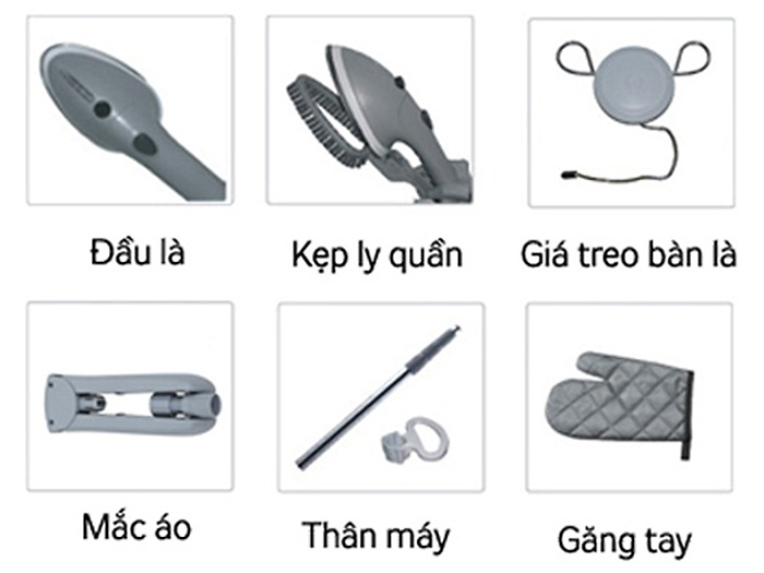 Bàn là hơi nước đứng Kangaroo KG758
