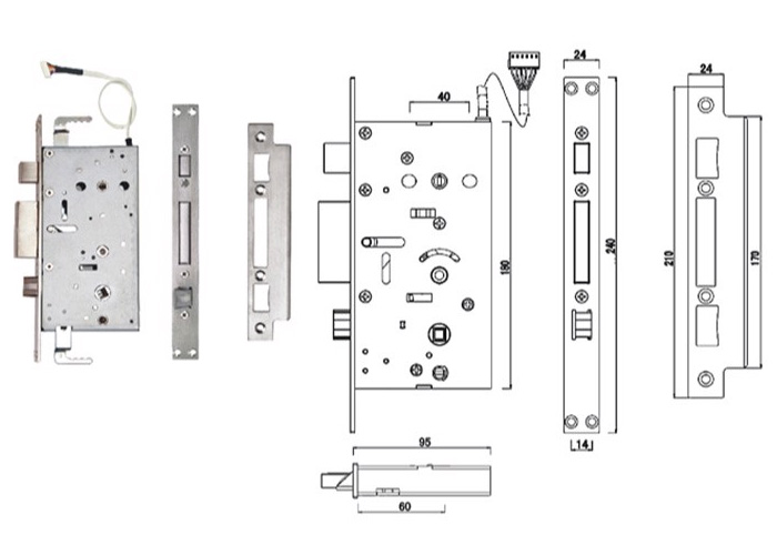 Khóa điện tử Archie AJ2021-02-K9