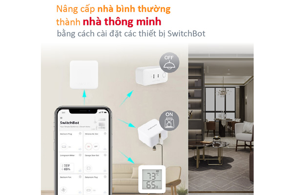 Bộ điều khiển trung tâm thông minh Switchbot Hub Mini