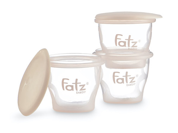 Bộ cốc trữ thức ăn dặm Fatzbaby FB0010N 85ml