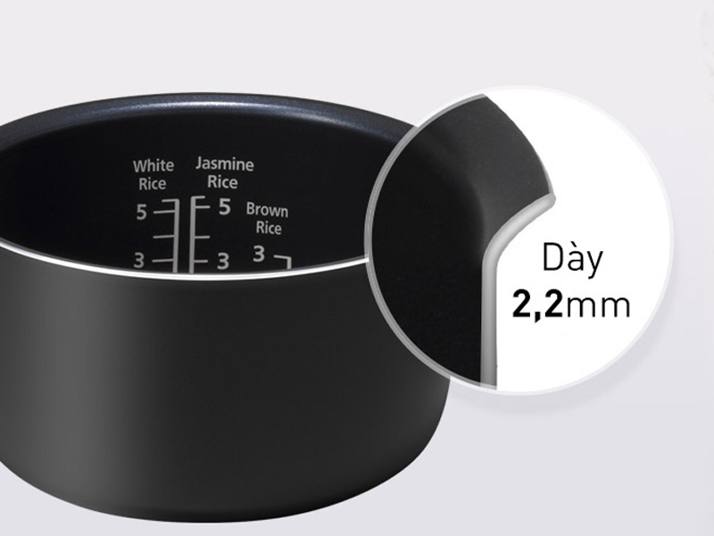 Nồi cơm điện tử Panasonic SR-CL108WRAM