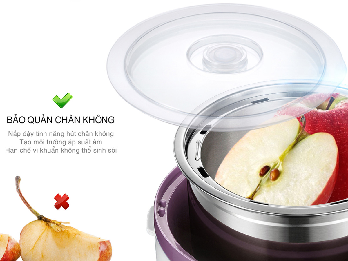 Hộp cơm hâm nóng Life360 EL-ALS263