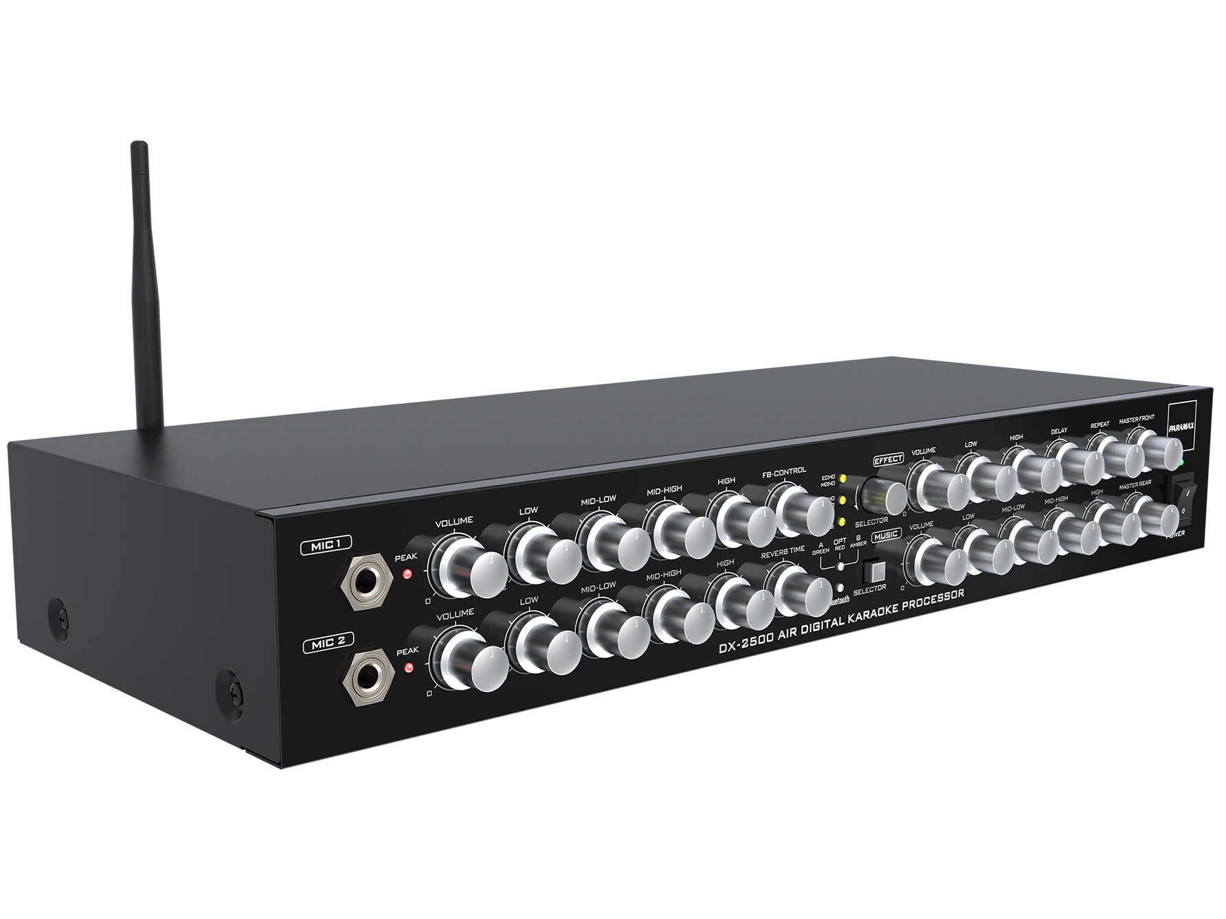 Mixer karaoke số Paramax DX-2500 AIR (chỉnh cơ)