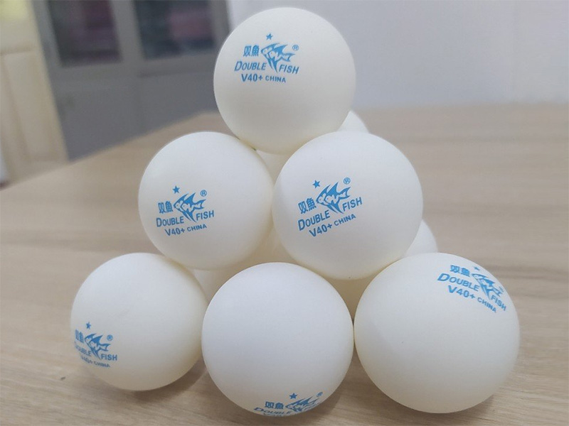 Bóng bàn Double Fish V40+ 1 sao 100 quả/hộp