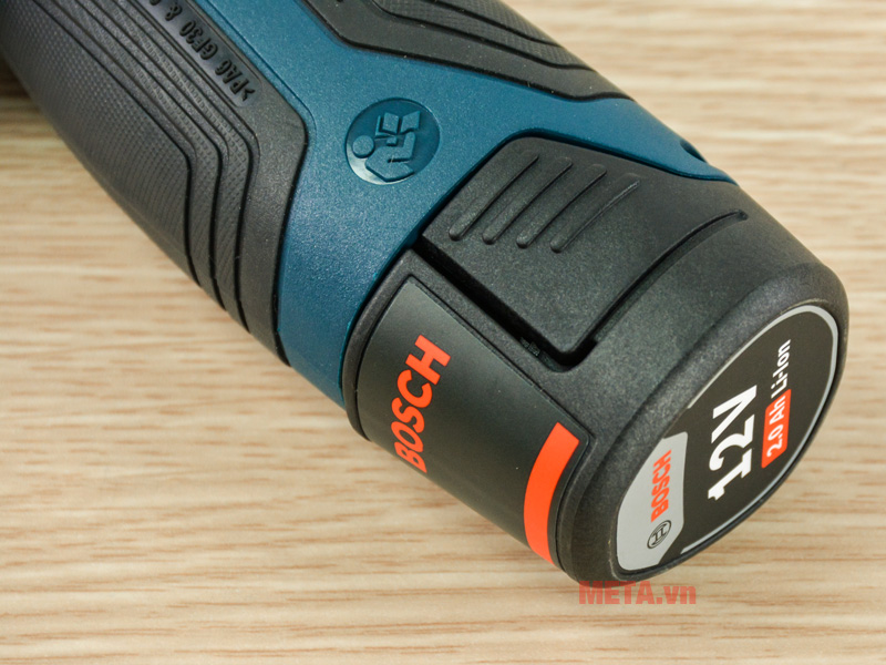 Máy khoan vặn vít dùng pin 12V Bosch GSR 120-LI GEN II (06019G80K5, 1 pin, 1 sạc)