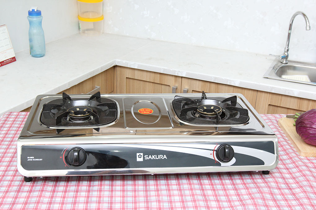 Bếp ga Sakura SA-ANFA (điếu inox)