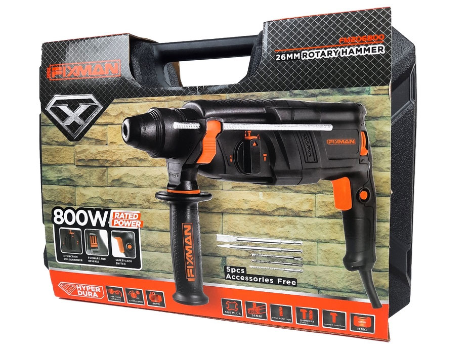 Máy khoan búa dùng điện cầm tay Fixman FM206800