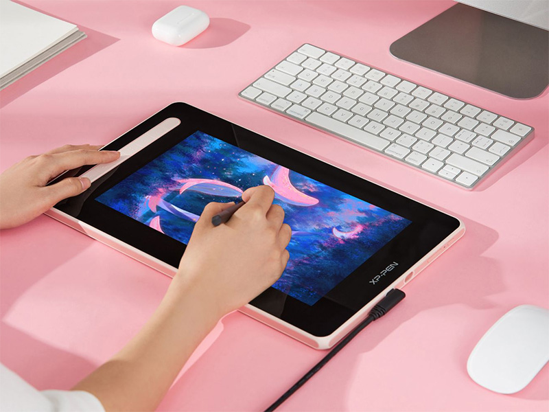 Bảng vẽ màn hình XP-Pen Artist 12 Gen 2 Chip x3 127% SRGB cảm ứng nghiêng