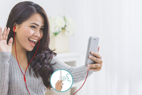 Tai nghe nhét tai có mic Genius HS-M320