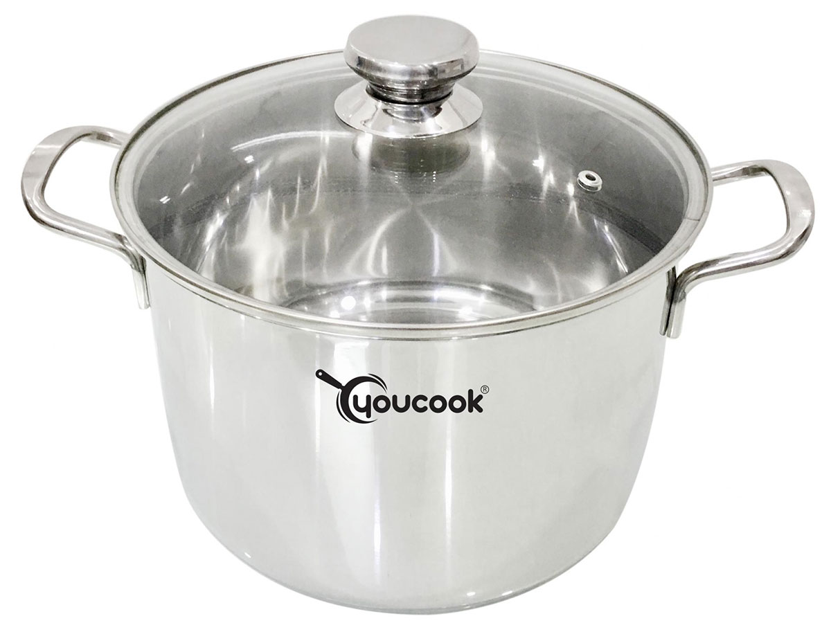 Nồi luộc gà inox 3 đáy Youcook YCP28-3LH