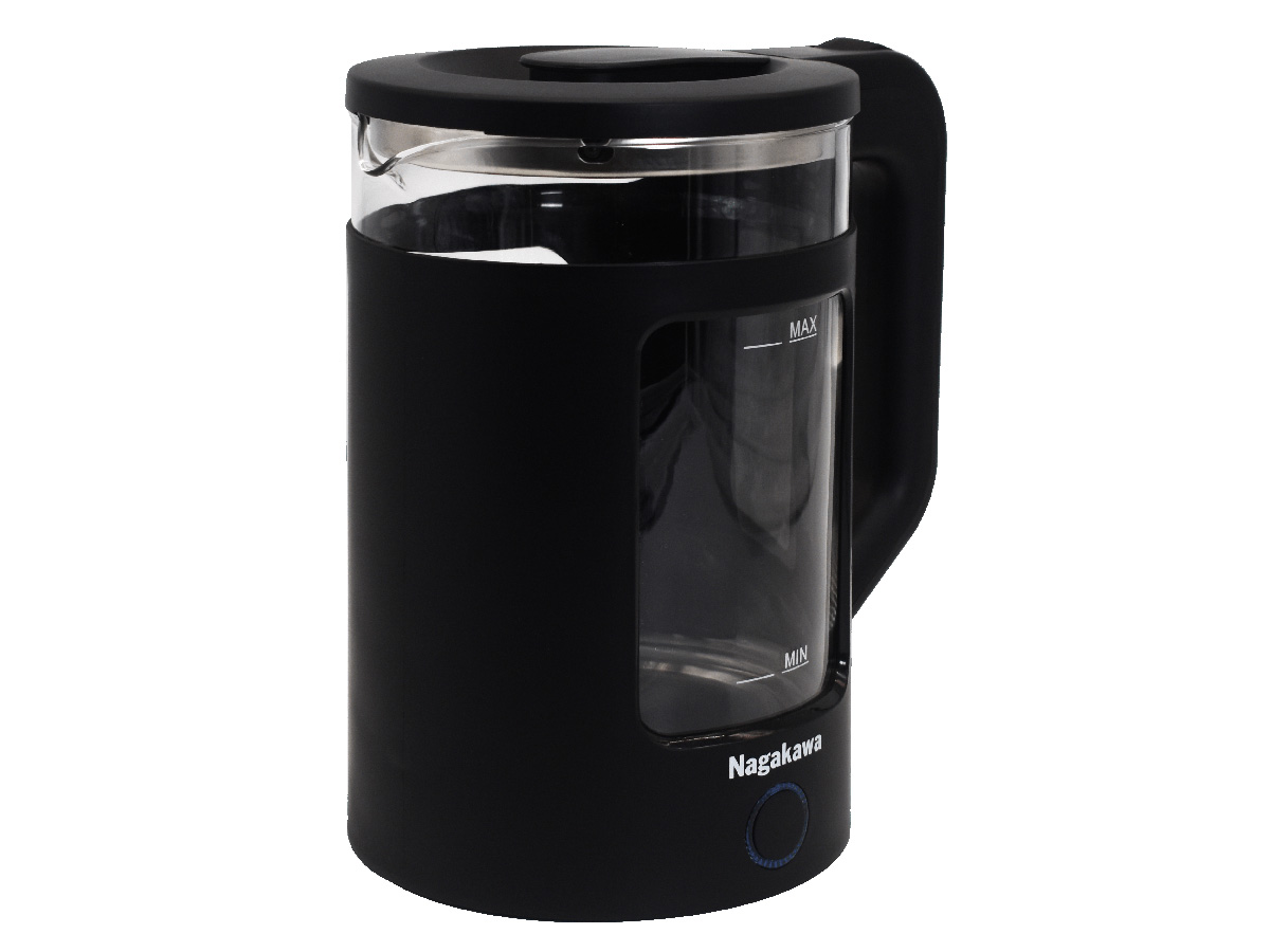 Ấm siêu tốc thủy tinh Nagakawa NAG0317 (1.7L - 1355W)