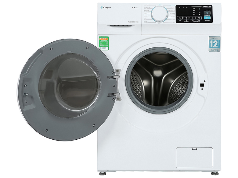 Máy giặt cửa ngang Casper Inverter 9.5Kg WF-95I140BWC