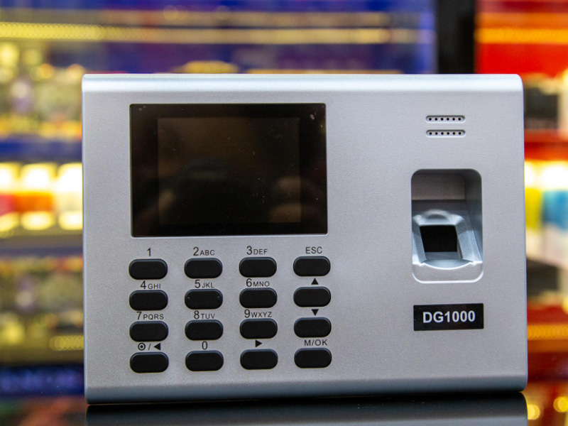 Máy chấm công vân tay ZKTeco DG1000