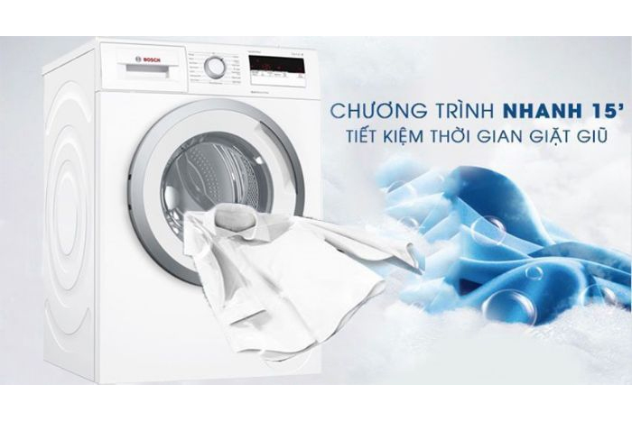 Máy giặt cửa trước Bosch 8kg WAJ20180SG Series 4
