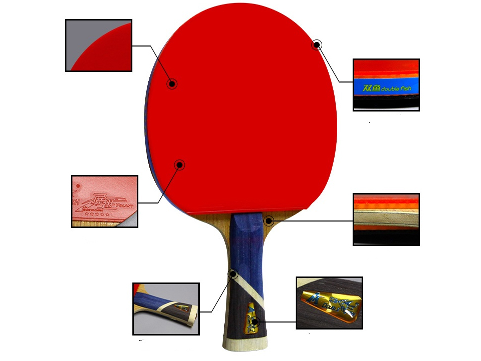Vợt bóng bàn Double Fish DF 5A+C