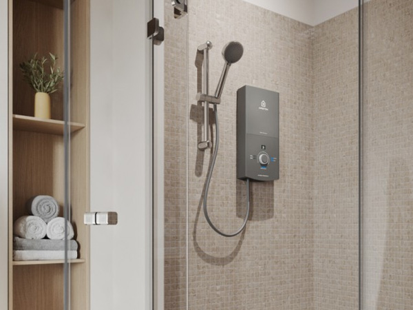 Máy nước nóng trực tiếp Ariston Aures Premium + 4.5P - Có bơm