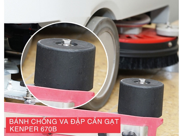 Máy chà lau sàn ngồi lái Kenper RANGER 670B