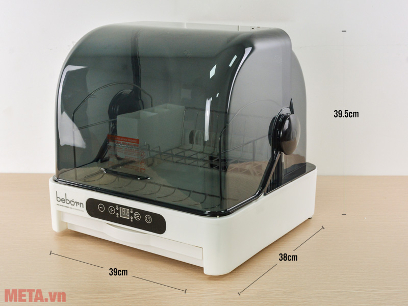 Máy sấy bát đũa có chức năng tiệt trùng UV Beborn Z215BB - 35 lít