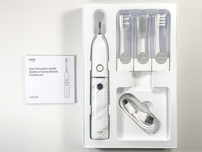 Bàn chải điện sóng siêu âm Usmile U2S