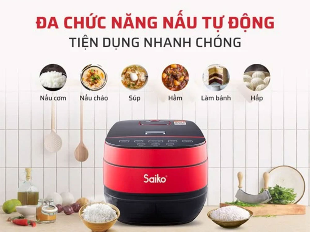 Nồi cơm điện cao tần Saiko IH-5500T