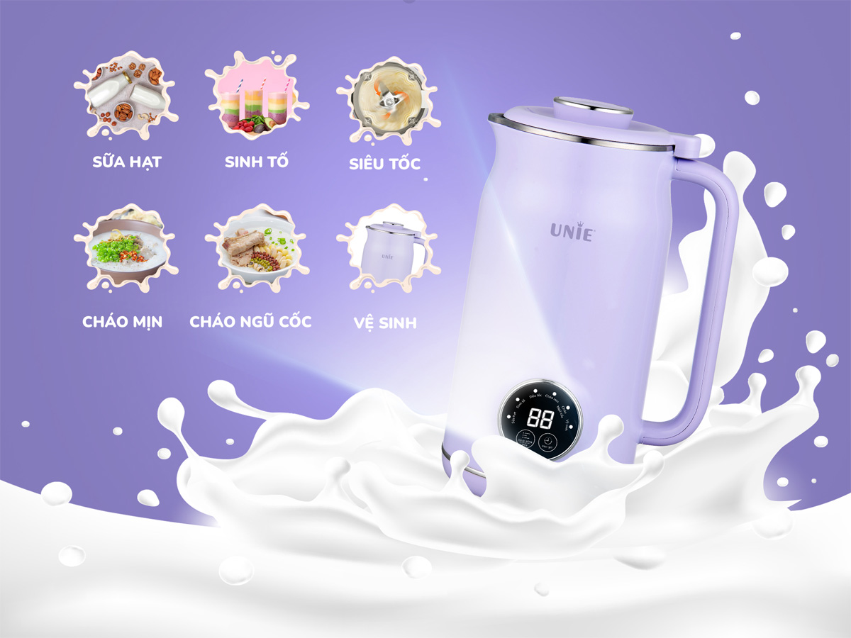 Máy làm sữa hạt UNIE UMB06
