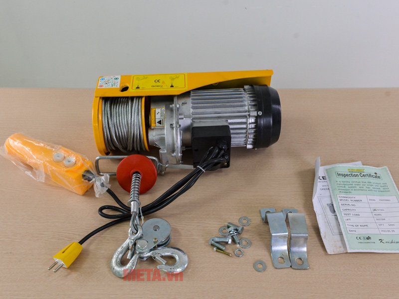 Tời điện Kenbo PA500-12m/30m 220v