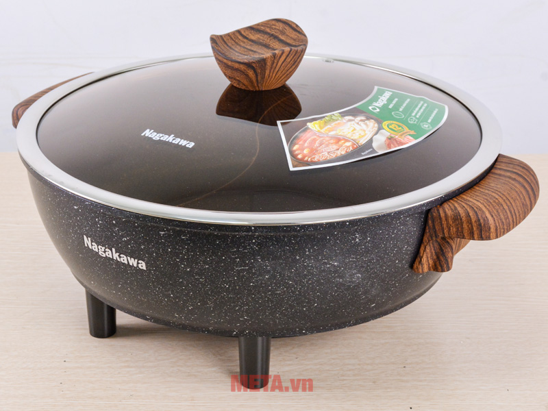 Lẩu điện 2 ngăn đa năng Nagakawa NAG1906 (6 lít)