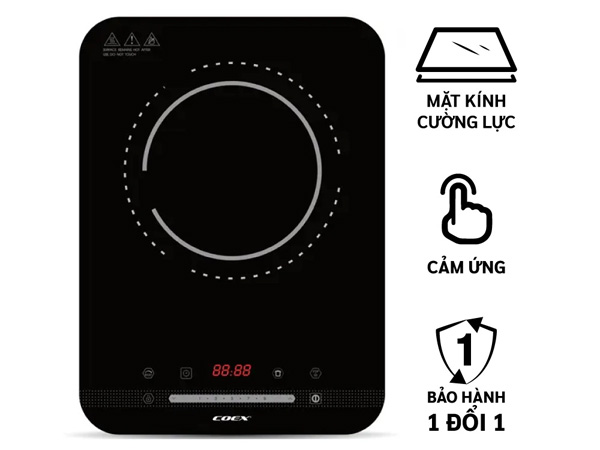 Bếp từ cảm ứng Coex CI-3305 (kèm nồi lẩu)