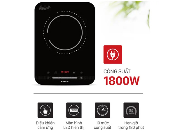 Bếp từ cảm ứng Coex CI-3305 (kèm nồi lẩu)