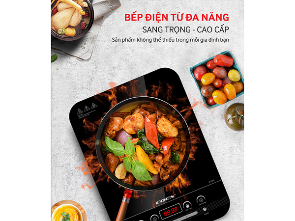 Bếp từ cảm ứng Coex CI-3305 (kèm nồi lẩu)