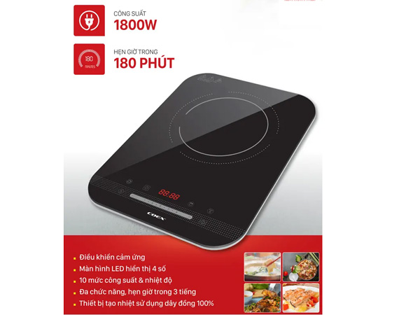 Bếp từ cảm ứng Coex CI-3305 (kèm nồi lẩu)