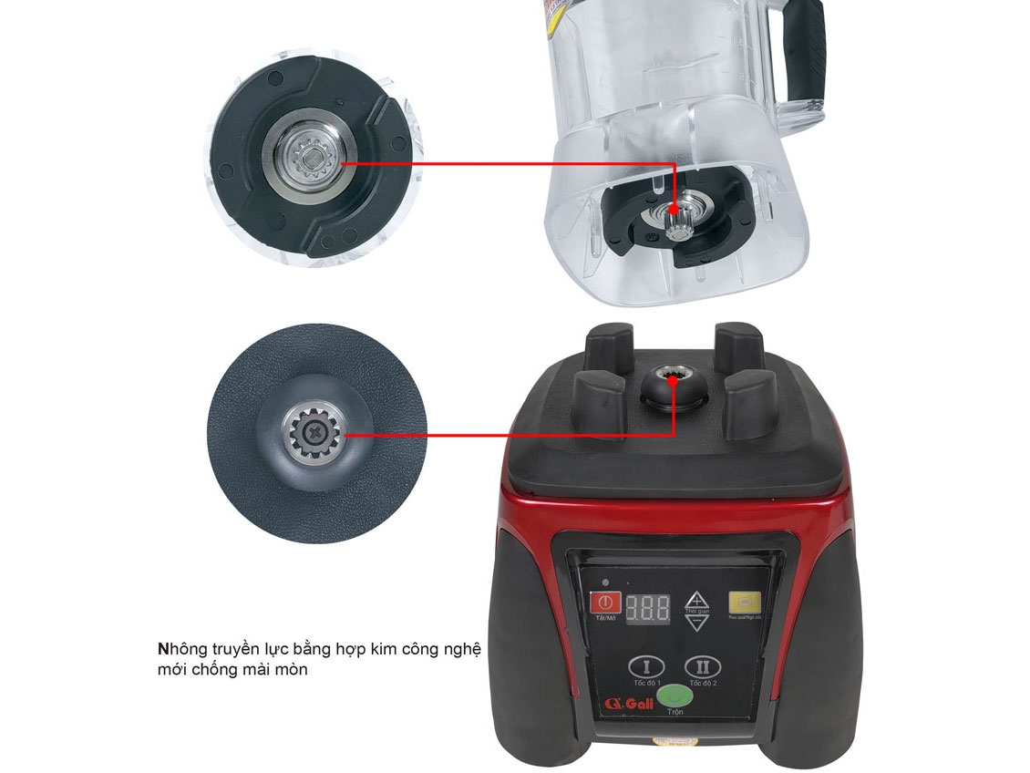 Máy xay sinh tố công nghiệp Gali GL-1528