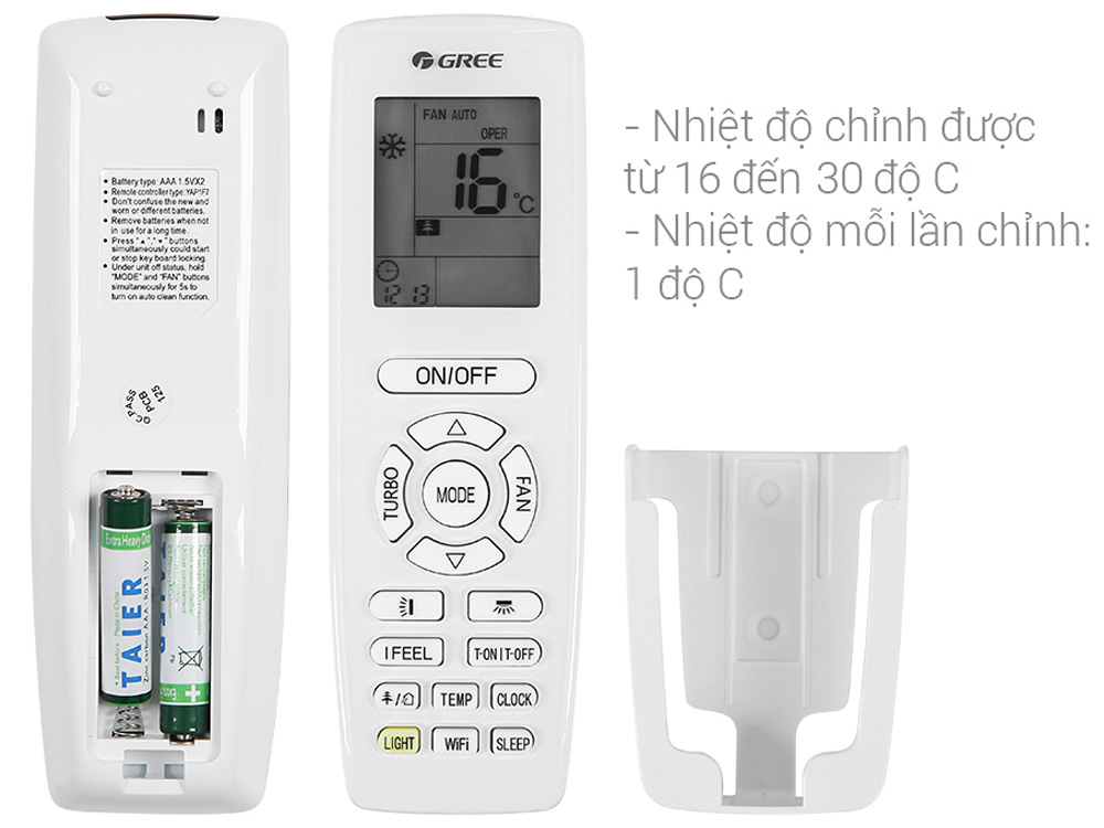 Điều hòa 2 chiều Gree Inverter 1HP GWH09PA-K6D1P4