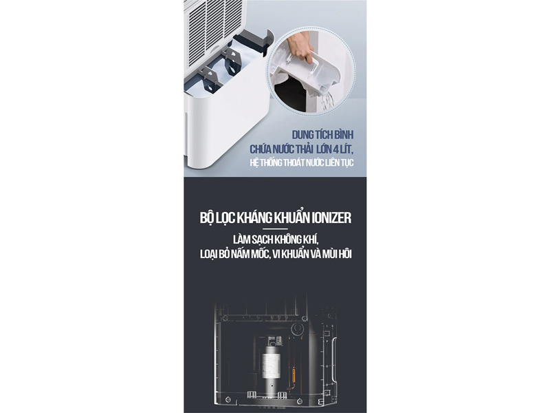 Máy hút ẩm điện tử Roler RD-1112 (20 lít)