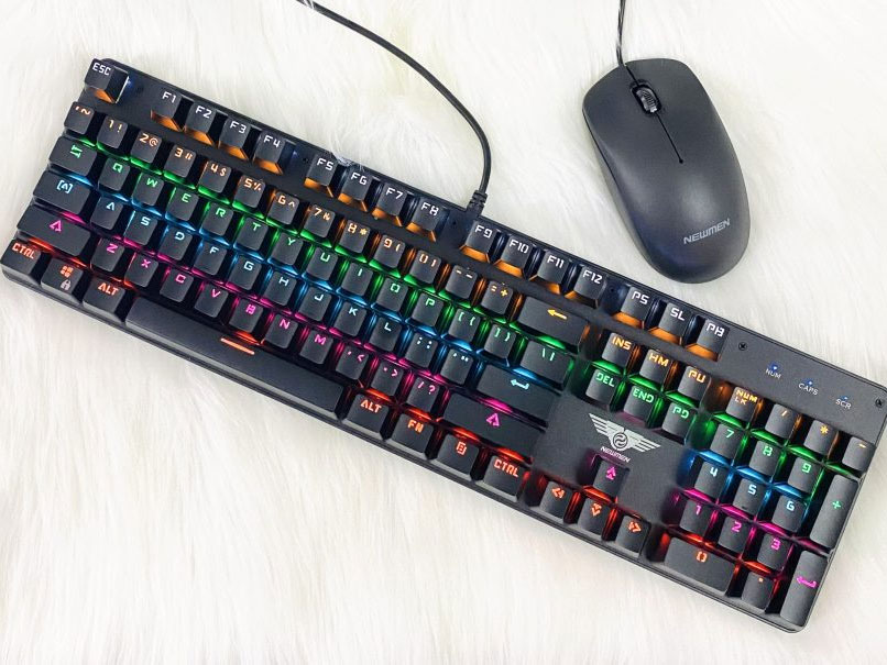 Bàn phím cơ Newmen GM320 Multiled