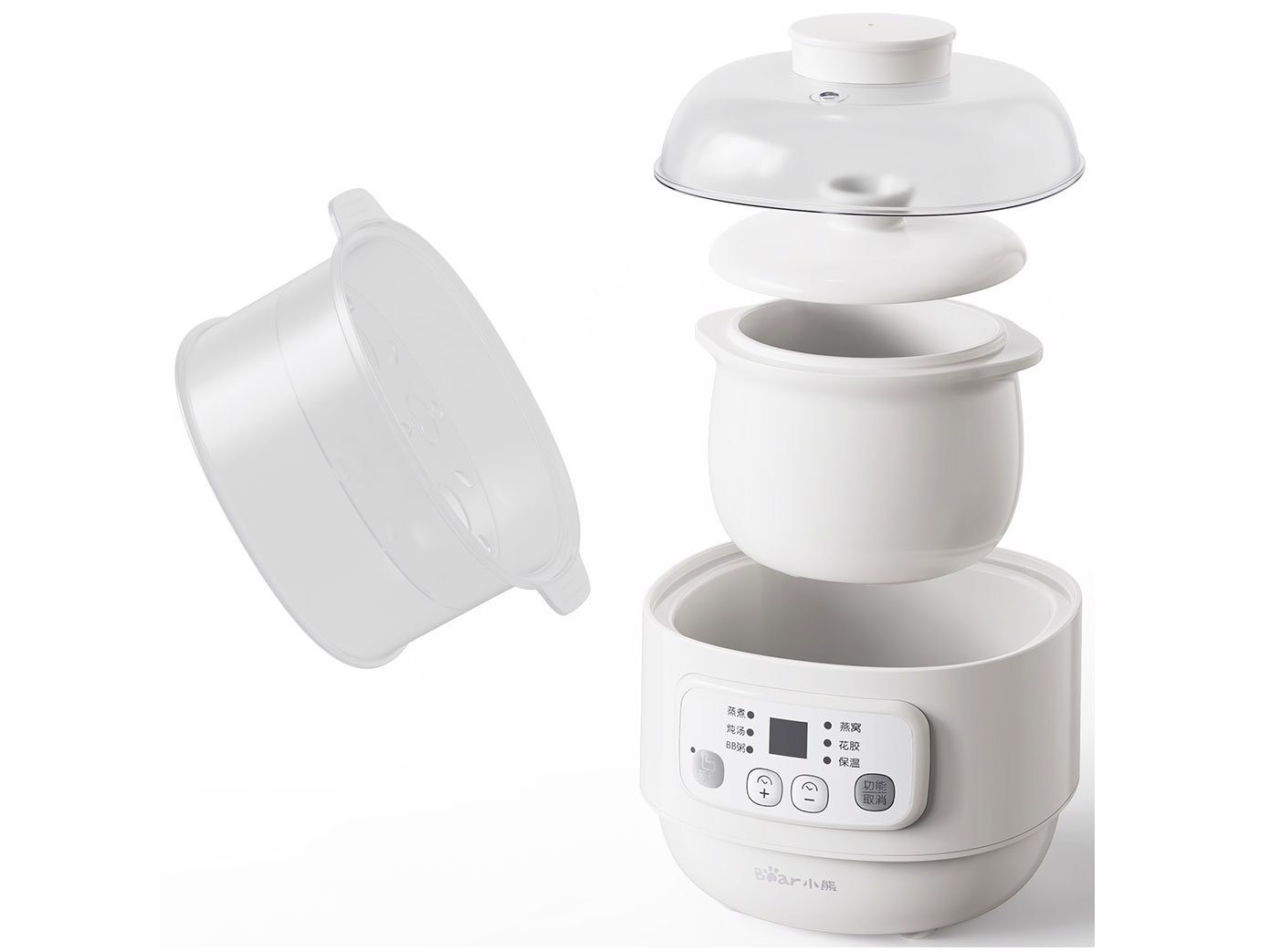 Nồi nấu chậm đa năng Bear DDZ-A08T8 - 800ml