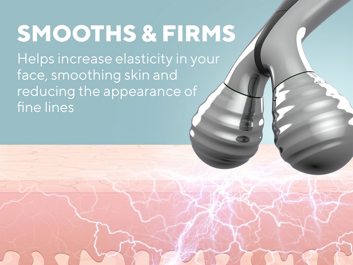 Cây lăn massage điện sinh học Vline Homedics FAC-BR200