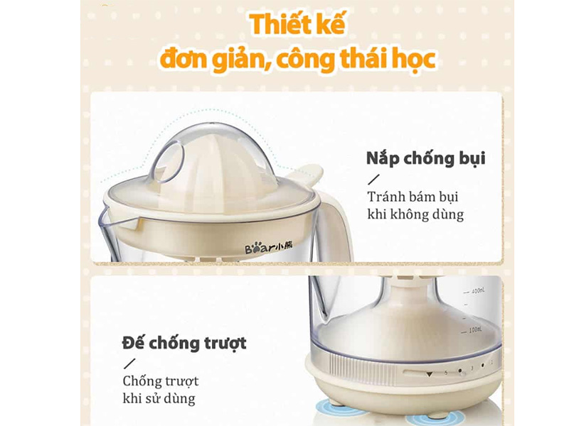 Máy vắt cam Bear CZJ-A04B1