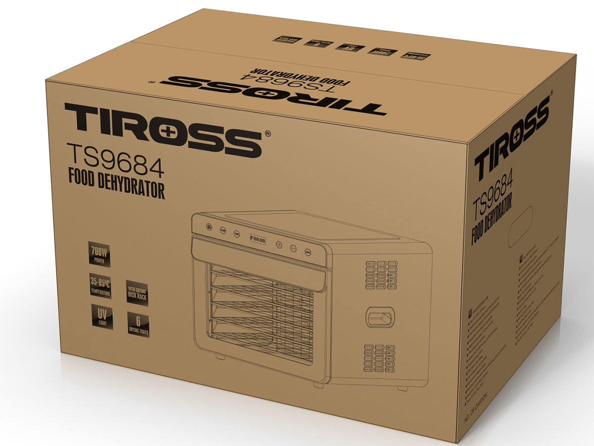 Máy sấy hoa quả TIROSS TS9684