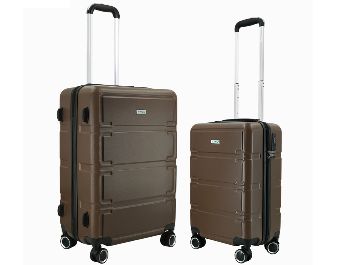 Bộ 2 vali nhựa kéo du lịch TRIP P806 (Size 20 inch, 24 inch)