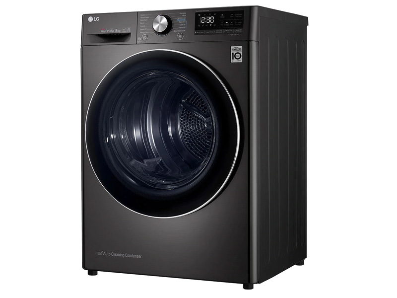 Máy sấy bơm nhiệt LG Inverter Heat Pump 9Kg DVHP09B