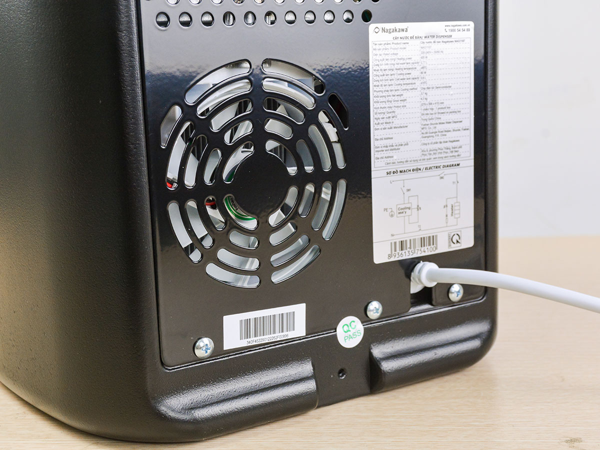 Cây nước nóng lạnh để bàn Nagakawa NAG1107