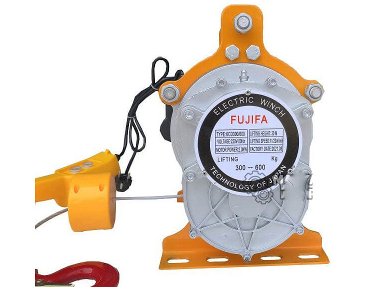 Tời điện đa năng FUJIFA KCD 300/600 - 220V (11 - 22 m/p)