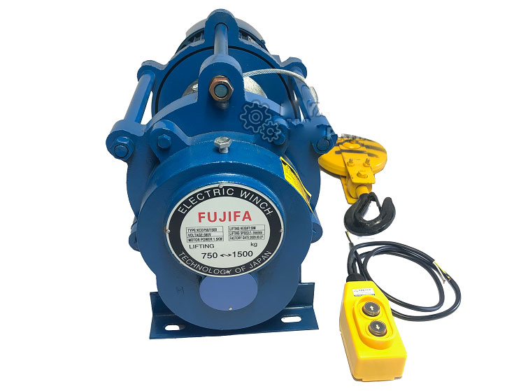 Tời điện đa năng FUJIFA KCD 750/1500 - 380V (7 - 14 m/p)