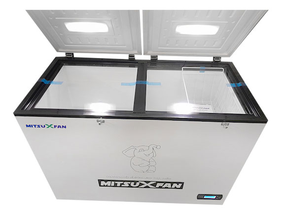 Tủ đông mát MitsuXfan MF2-388BWE2