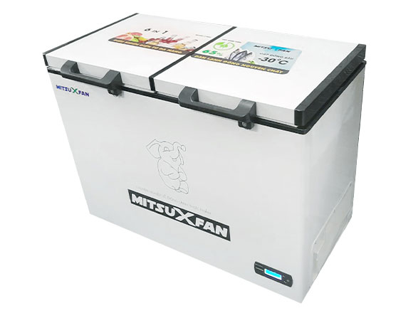 Tủ đông mát MitsuXfan MF2-388BWE2