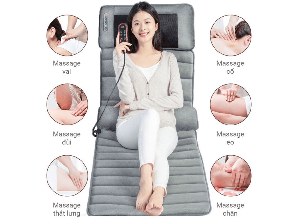 Đệm massage toàn thân Vispo VP-N20N
