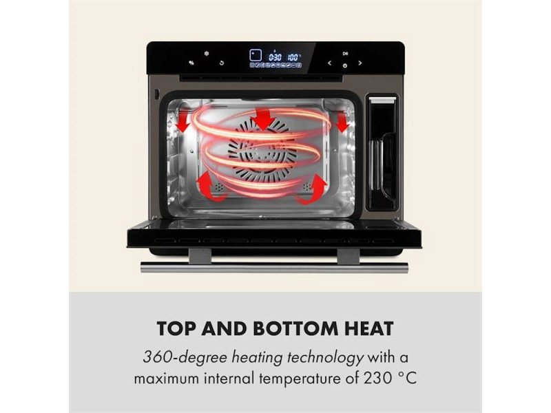 Lò hấp, nướng Klarstein MasterFresh Steam Oven